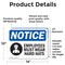 Signmission 10 in Height, 14 in Width, Vinyl Decal, Rectangle OS-2PACK-NS-D-1014-L-15603 - alternate 2